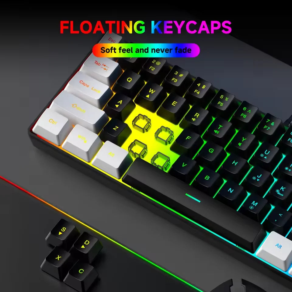 Portable Wired Mini Mechanical Keyboard