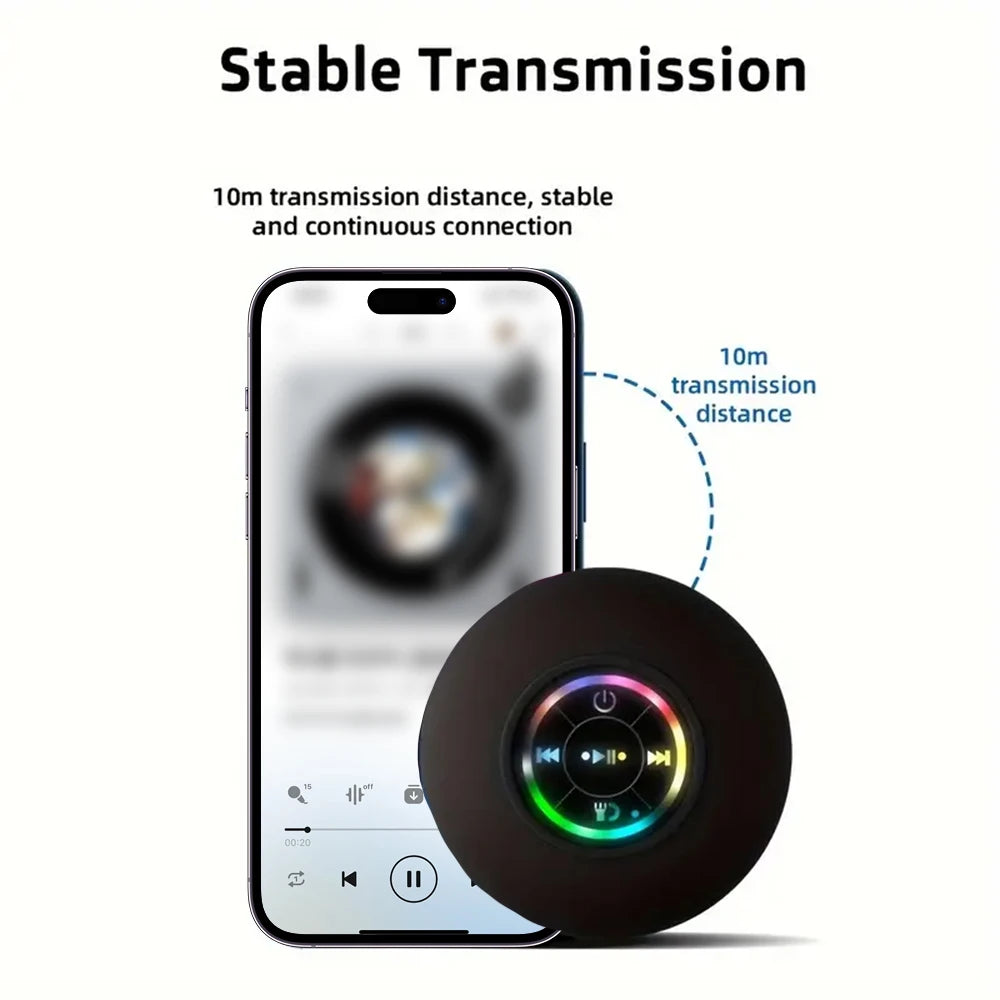Portable Wireless Bluetooth Speaker LED Waterproof
