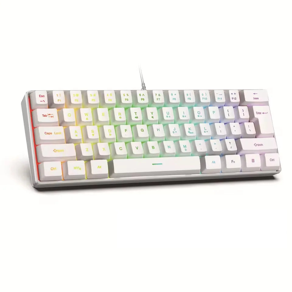 Portable Wired Mini Mechanical Keyboard