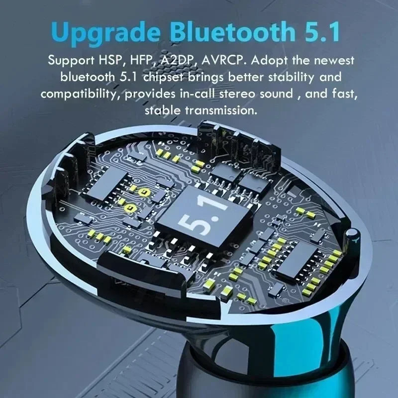 Wireless Headphone Bluetooth Earphones With Noise Cancellation