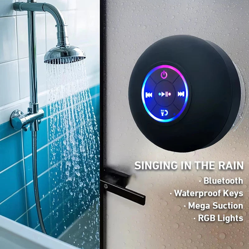 Portable Wireless Bluetooth Speaker LED Waterproof