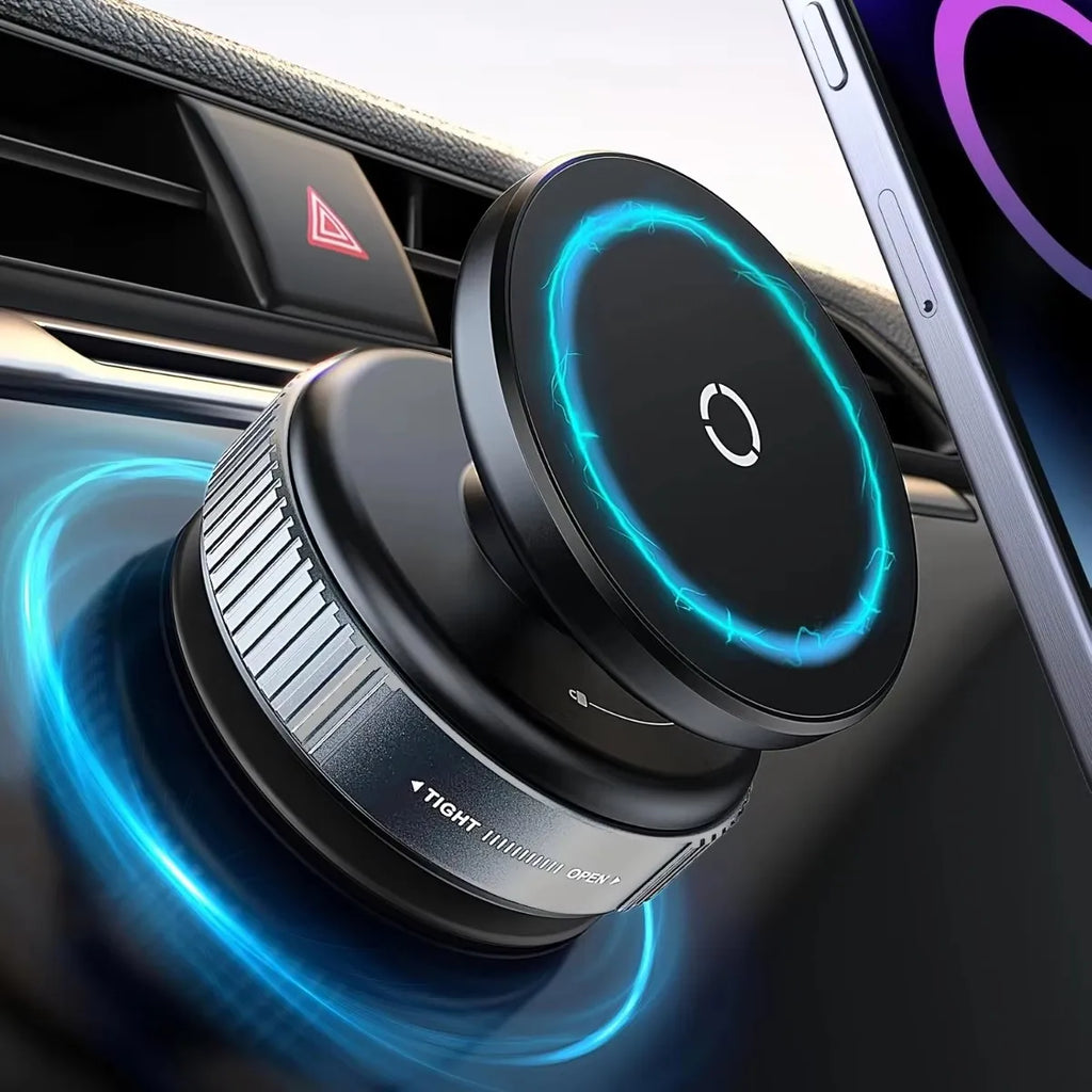 Round Folding Magnetic Car Holder